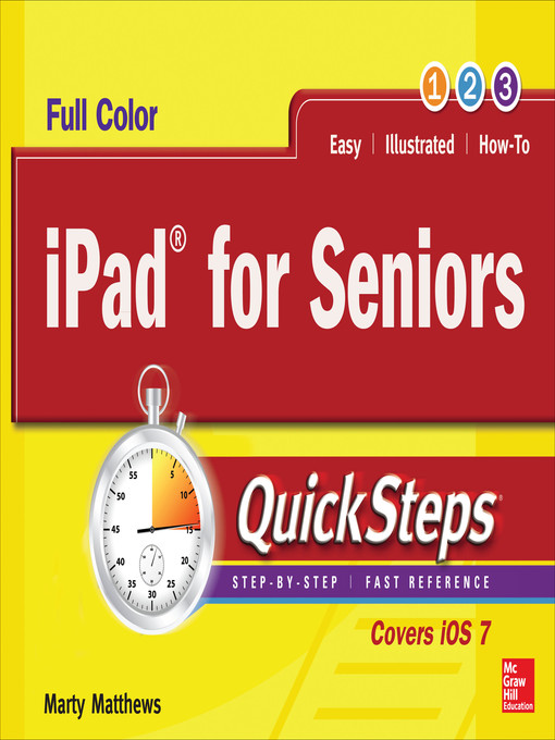 Title details for iPad for Seniors QuickSteps by Marty Matthews - Available